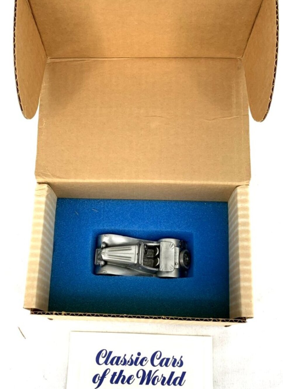 Danbury Mint Jaguar SS/100 1936 Pewter Model Cars NIB - Picture 2 of 7